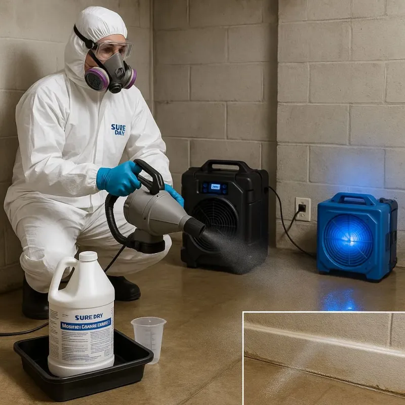 Sanitization and Odor Removal process in Clay County, IN
