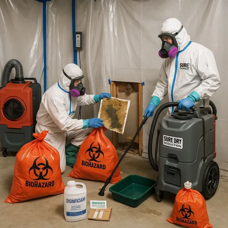 Contaminated Water Handling Protocols process in Clay County, IN