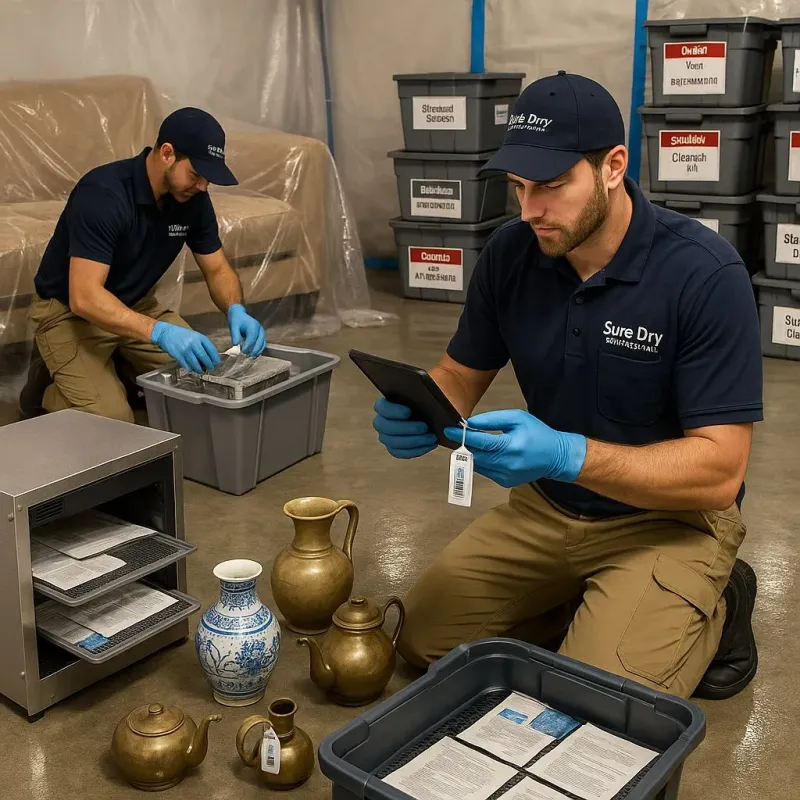 Content Protection and Restoration process in Clay County, IN